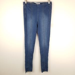 Free People High Rise Skinny Stretch Jeans